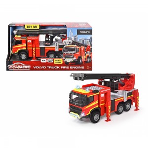 Majorette - Volvo Feuerwehr-Truck (19 cm) – Finnish Volvo Truck 