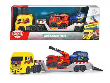 Dickie Toys - 3-in-1 Micro Rescue Truck (32 cm) 